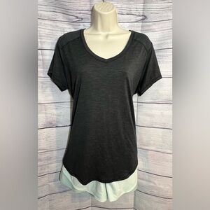 RBX Women’s Space Dye Short Sleeve Yoga Tee